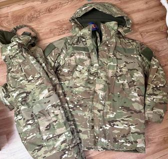 Зимний костюм. Мультикам. Бушлат и ватники. Очень теплый! Легкий! Новый