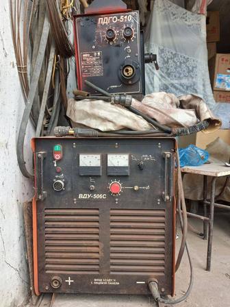 Сварочный аппарат ВДУ506 и полуавтомат пдго 10