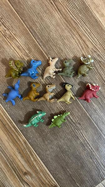 Продажа фигурок Киндер Дино натунс 12 фигурок Лот 3500