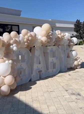 Продам новые метровые светящиеся буквы