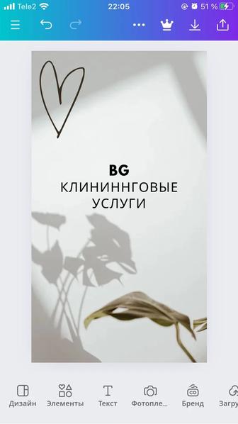 Клининговые услуги BG