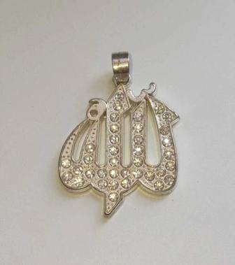 Кулон серебро с фианитами