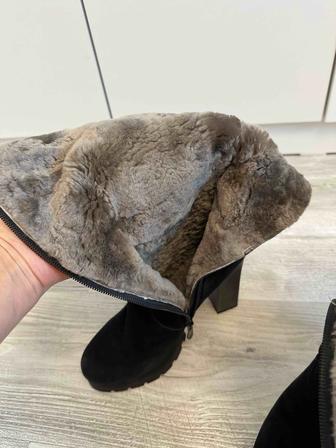 Замшевые супер качественные сапоги для девушек