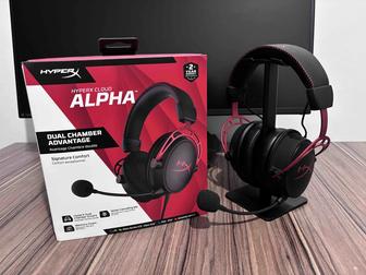 Наушники HyperX Cloud Alpha черно-красный