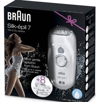 Braun 7561 Silk-epil 7 белый