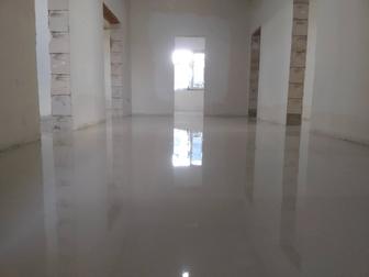 Наливной пол. Укладка ламината