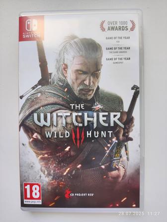 Игра Witcher wild hunt 3 для Nintendo Switch