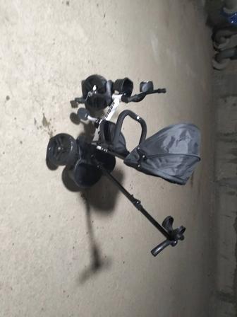 Детский велосипед коляска