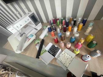 Вышивальная машина janome memory craft 550e и дополнительные пяльца