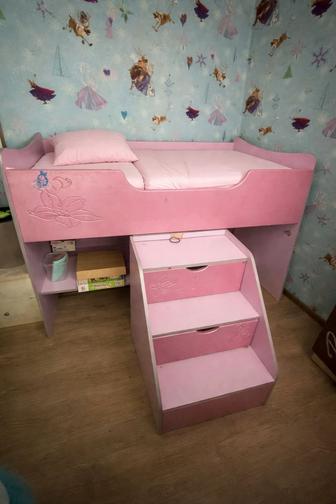 Кровать детская подростковая двухъярусная