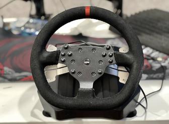 Продам игровой руль Артплейс в1200 на 900 градусов в комплекте педали