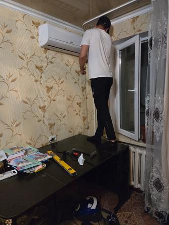 Установка кондиционер