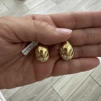 Серьги 585 Италия