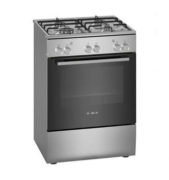 Новая газовая плита Bosch серая