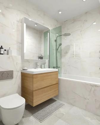 Кафельщик санузел под ключ