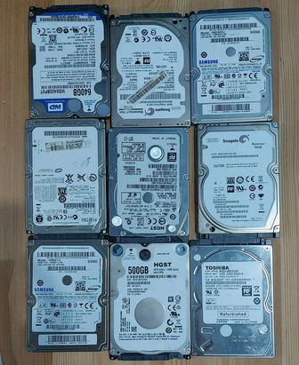 SSD 128ГБ, 1ТБ, 2.5 SATA 3, HDD 1ТБ