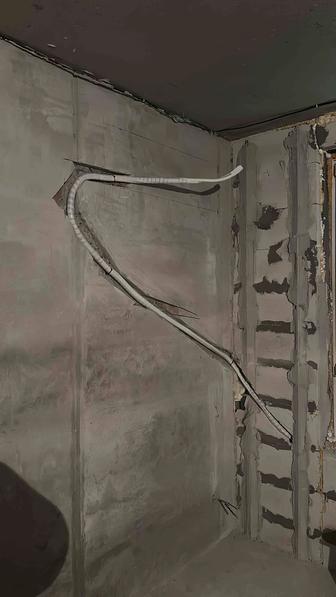 Прокладка магистрали для кондиционера