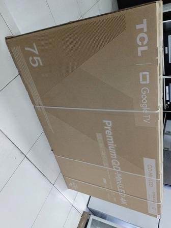 Телевизор TCL 75C855 191 см черный