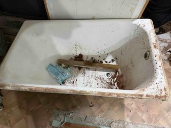 Продам чугунную ванну