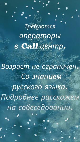 Оператор в call-центр