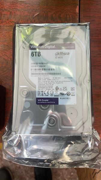 Новый жесткий диск WD Purple 6TB (WD62PURX)