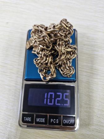 Продам цепочку бисмарк 583 пробы вес 102 гр за .