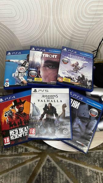 Игровые диски на ps4,ps5 Assassin creed Valhalla