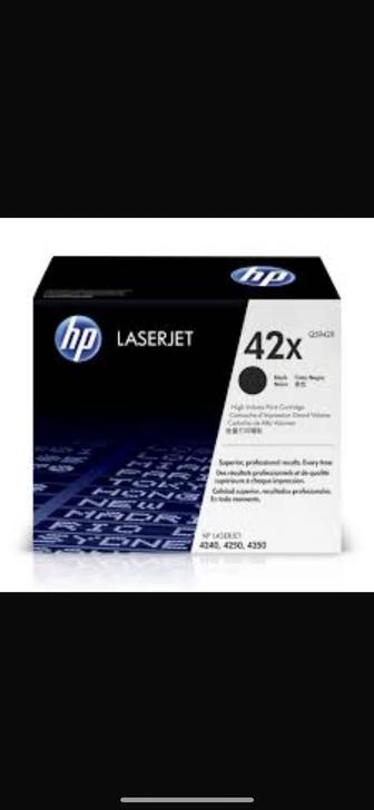 Картридж лазерный HP Q5942X черный,