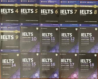 Кембриджские Cambridge практические тесты IELTS (4-18) книги