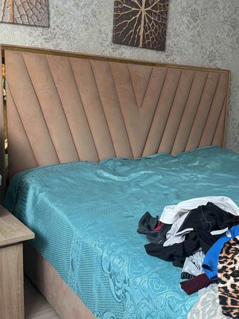 Продам кровать 2 на 2 б/у в хорошем состоянии