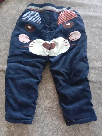 Штанишки утепленные на весну