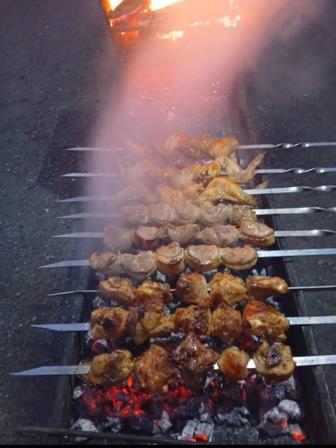 Мангал в аренду на прокат раскладной чемодан