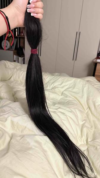 Продам натуральные черные волосы