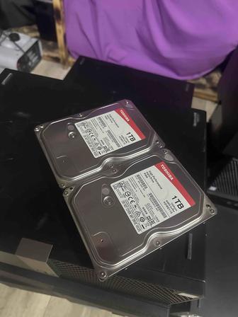 Hdd - жесткий диск 1тб Toshiba. Для пк и видеонаблюдения