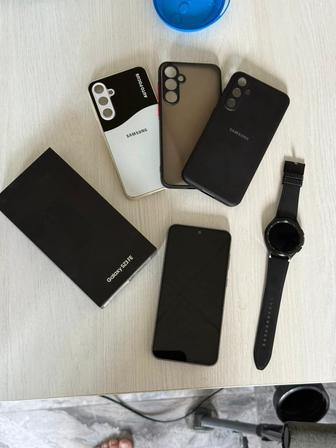 Samsung S23FE и Smart часы 4