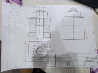 Делаю чертежи в AutoCAD и в ручную