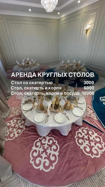 Аренда столов
