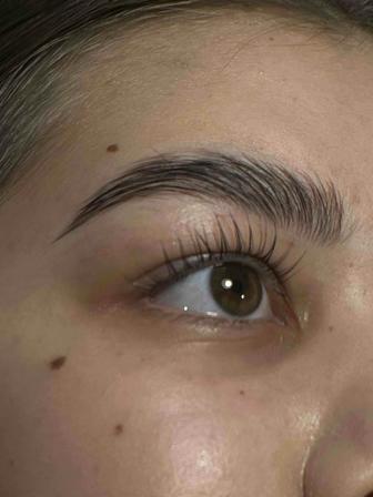 Ламинирование ресниц и бровей