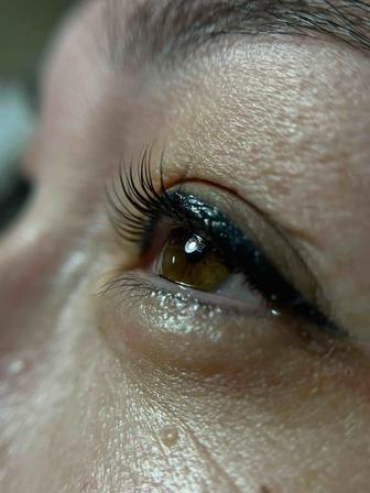 Ламинирование ресниц и бровей