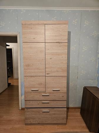 Шкаф для одежды б/у 220х90х57