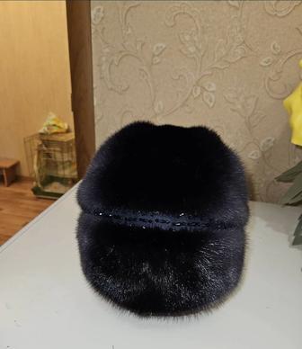 Женская норка зимняя шапка