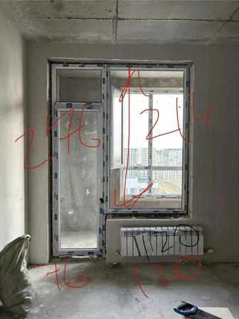 Продам витражное окно и дверь
