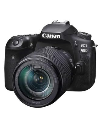 фотоаппарат Canon EOS 90D с объективом 18135mm IS USM.