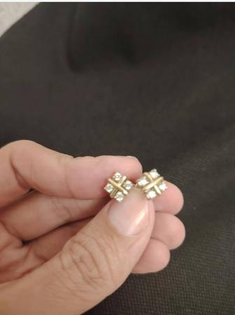 Бриллиантовые серьги