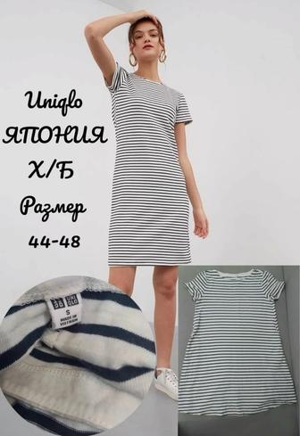 UNIQLO Япония платье х/б 44-48