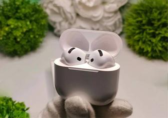 AirPods 4 Premium 1в1 чехол в подарок. Беспроводные наушники Эйрподс 4