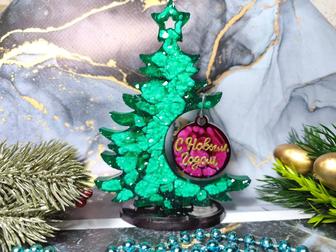 Новогодние игрушки из смолы