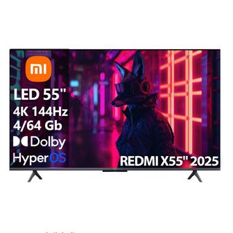 Телевизор Redmi X55 2025 [55(140см) 4K 144Hz]