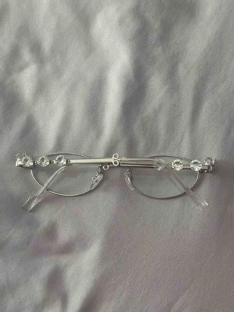 Очки нулевки со стразами