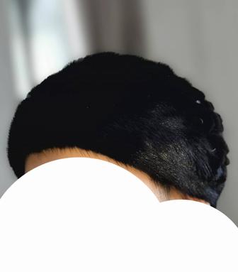 Натуральная Норковая шапка почти новая